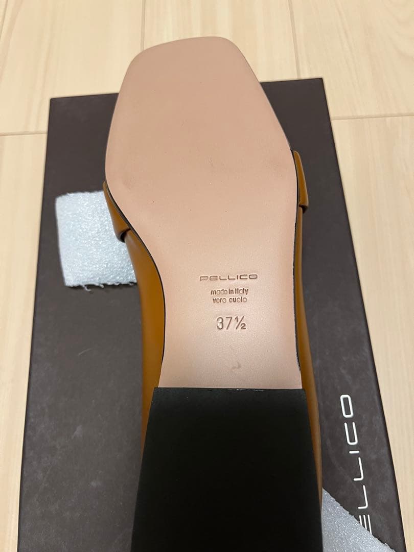 新品未使用　PELLICO CLIO 10 SC ローファー　ブラウン レザー