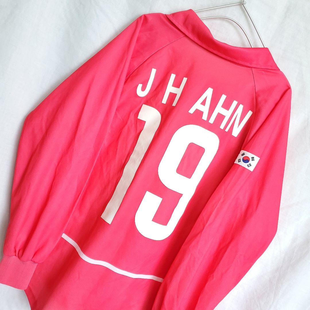 安貞桓　韓国代表 2002ワールドカップ　W杯 日韓 長袖 ユニフォーム