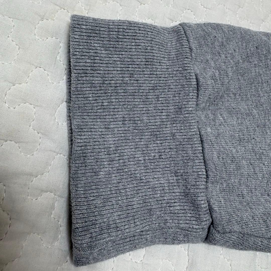 MAISON KITSUNÉ グレー クルーネック トレーナー メゾンキツネ Ｌ