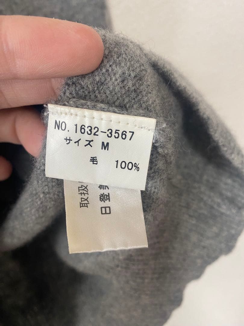 90s CHAPS RALPH LAUREN 犬 デザイン ニットセーター M