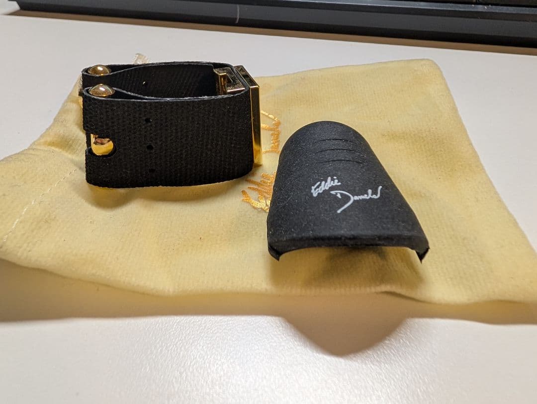 Eddie Daniel クラリネットリガチャー ゴールド/ブラック