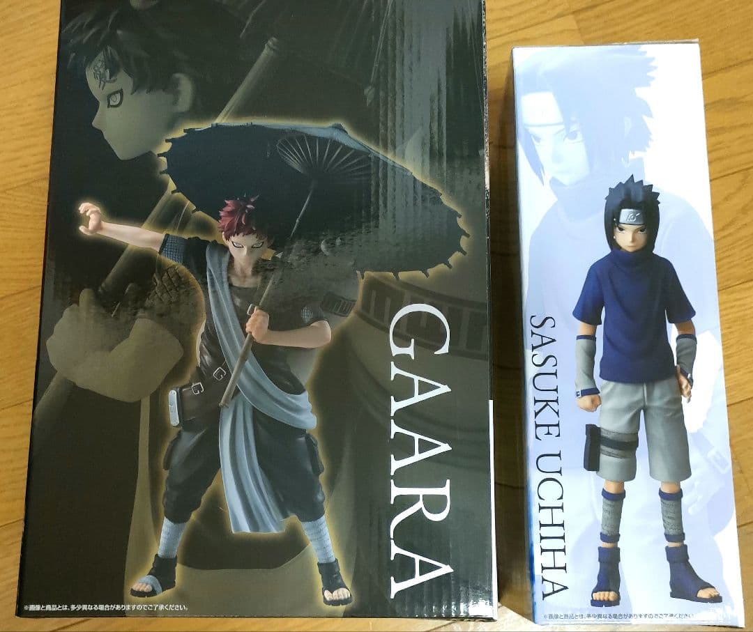 一番くじ　NARUTO 中忍試験編　B賞　うちはサスケ　ラストワン賞　我愛羅