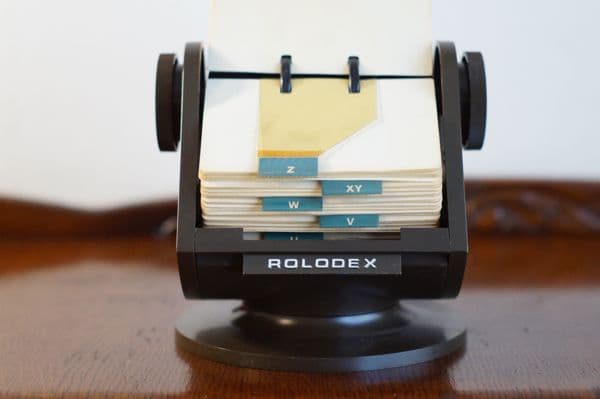 70's　OLD ROLODEX　SW35　ローロデックス 　縦　横　両回転