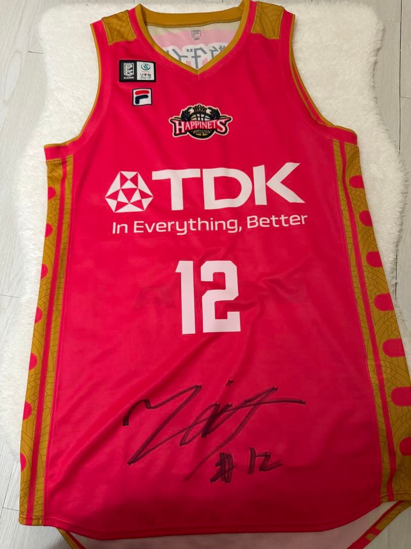 秋田ノーザンハピネッツ 元田大陽 サイン入りユニフォーム