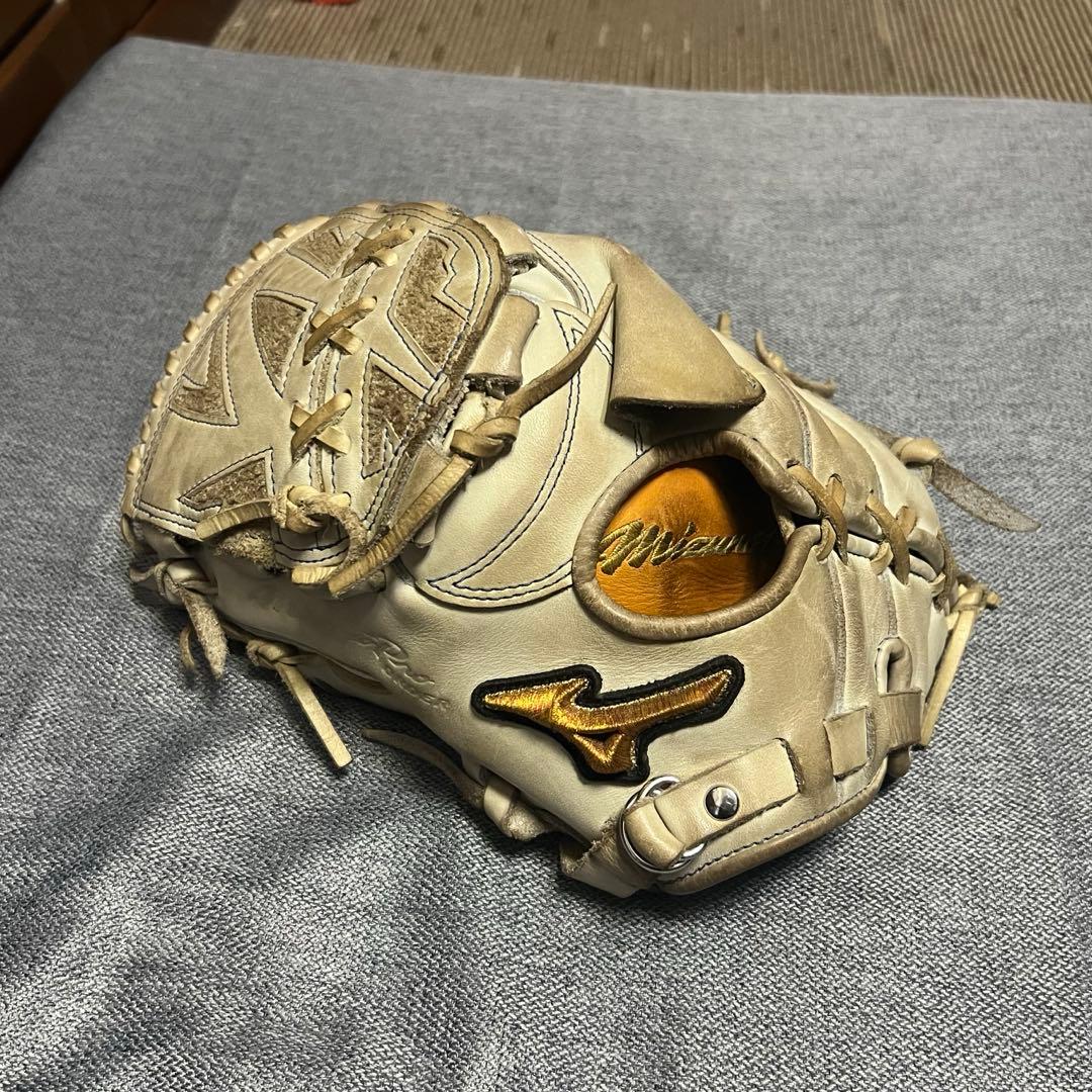 ミズノプロ オーダー グローブ 硬式 左 投手用 コネクトバック キャメル