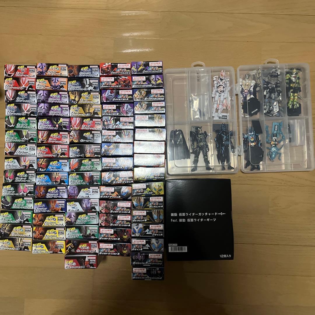 装動ギーツ、ガッチャード　まとめセット(未開封＋作成済おまけ付き)