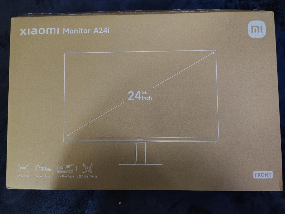 Xiaomi モニター A24i 23.8インチ フルHD 100Hz IPS