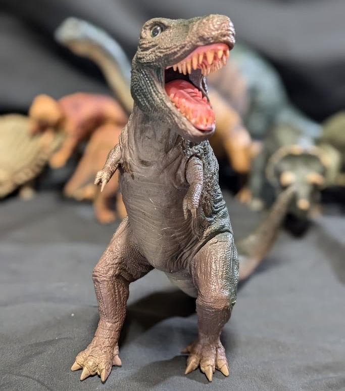 昭和レトロ恐竜（ツクダホビー）ソフビフィギュア11体セット