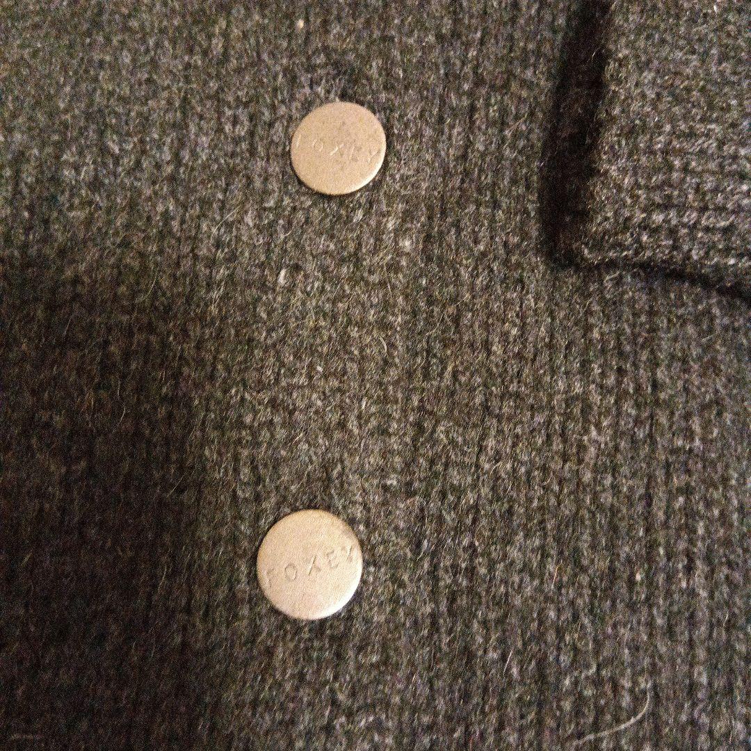 フォクシー 　カシミヤ 　ファー付きカーディガン 40　ルネ