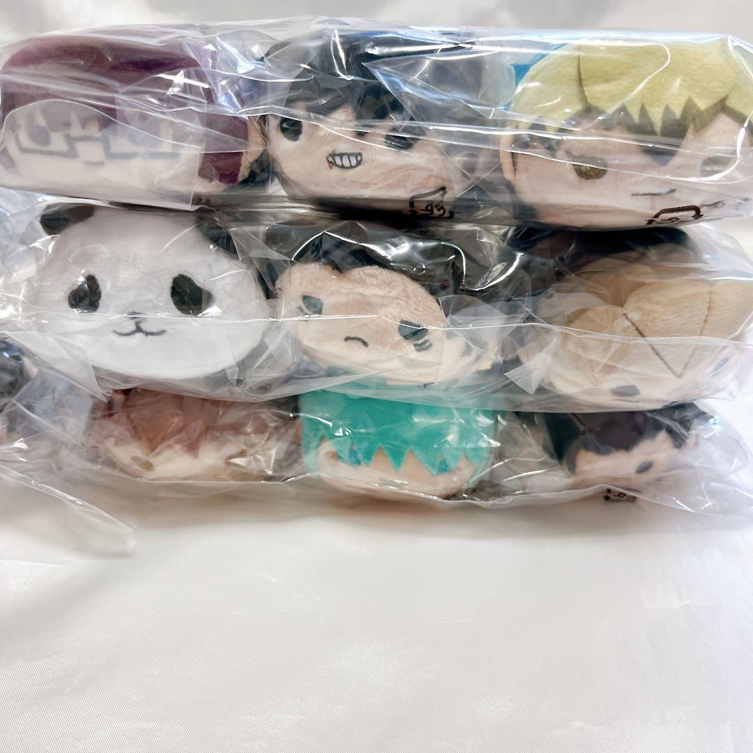 芥見下々 呪術廻戦展 のるキャラマスコット 3体セット 全18種 コンプリート