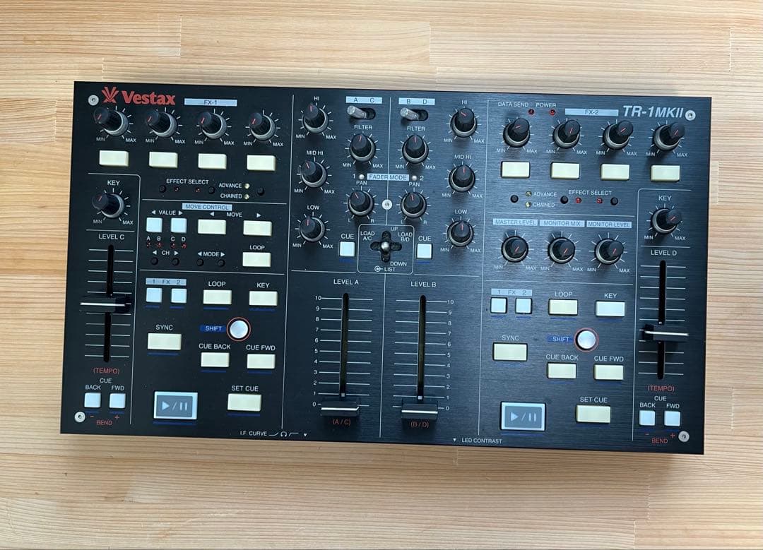 Vestax TR-1MKII DJコントローラー　ベスタクス