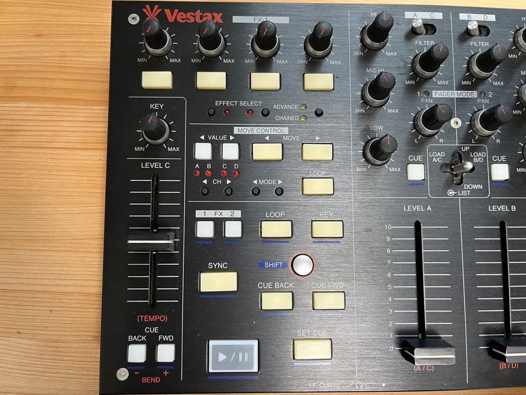 Vestax TR-1MKII DJコントローラー　ベスタクス
