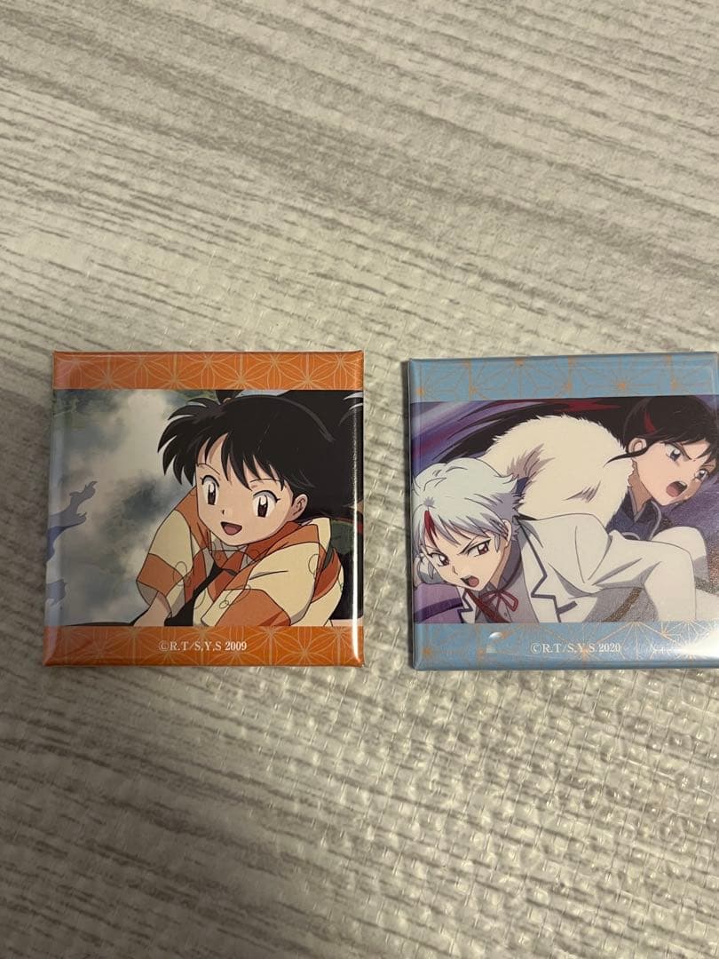 犬夜叉　アニメの軌跡展　キャラバッジコレクション【殺生丸一行】【説明文必読】