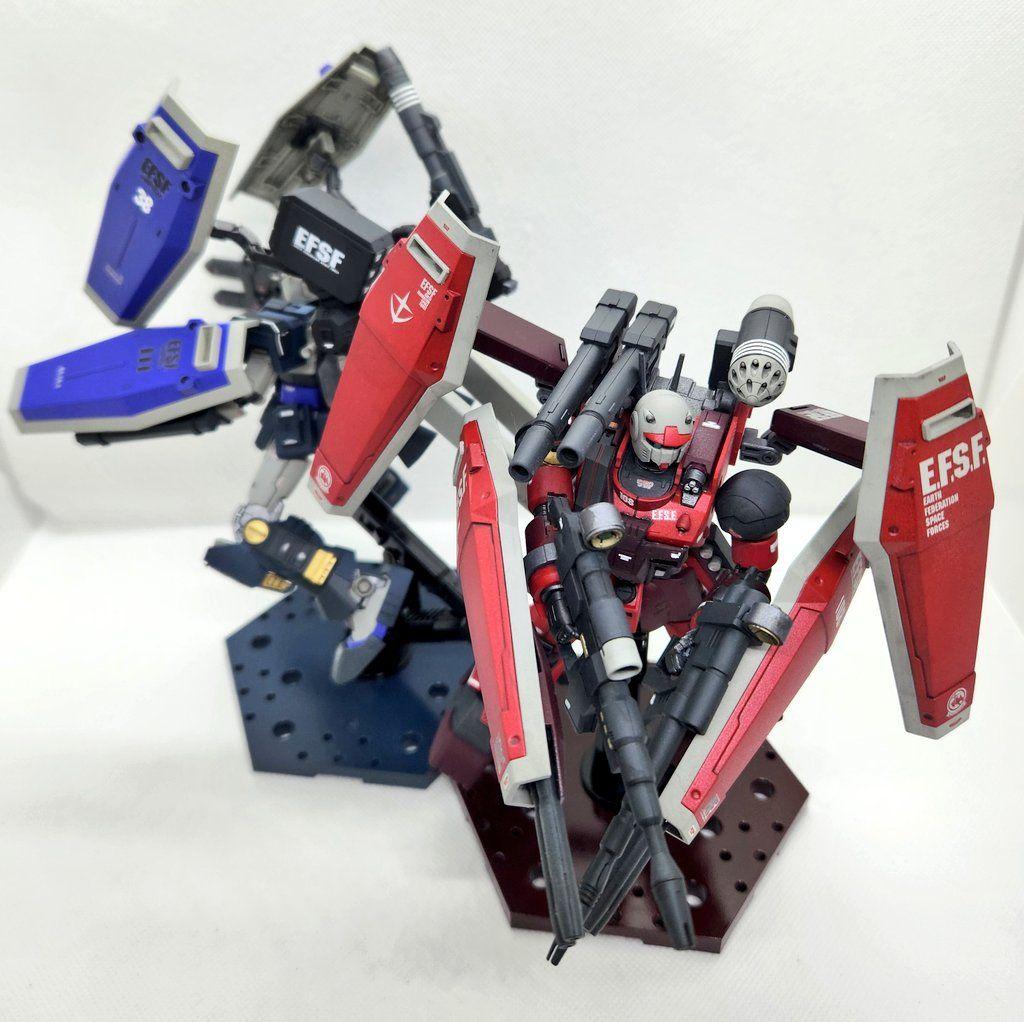 ミ*ノ様 1/144　フルアーマーガンキャノン(ククルスドアンの島Ver.