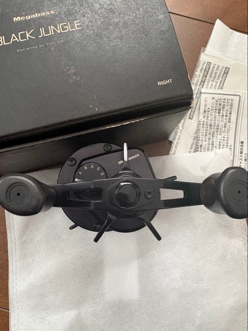 【希少廃盤品 】メガバス BLACK JUNGLE ベイト ブラックジャングル