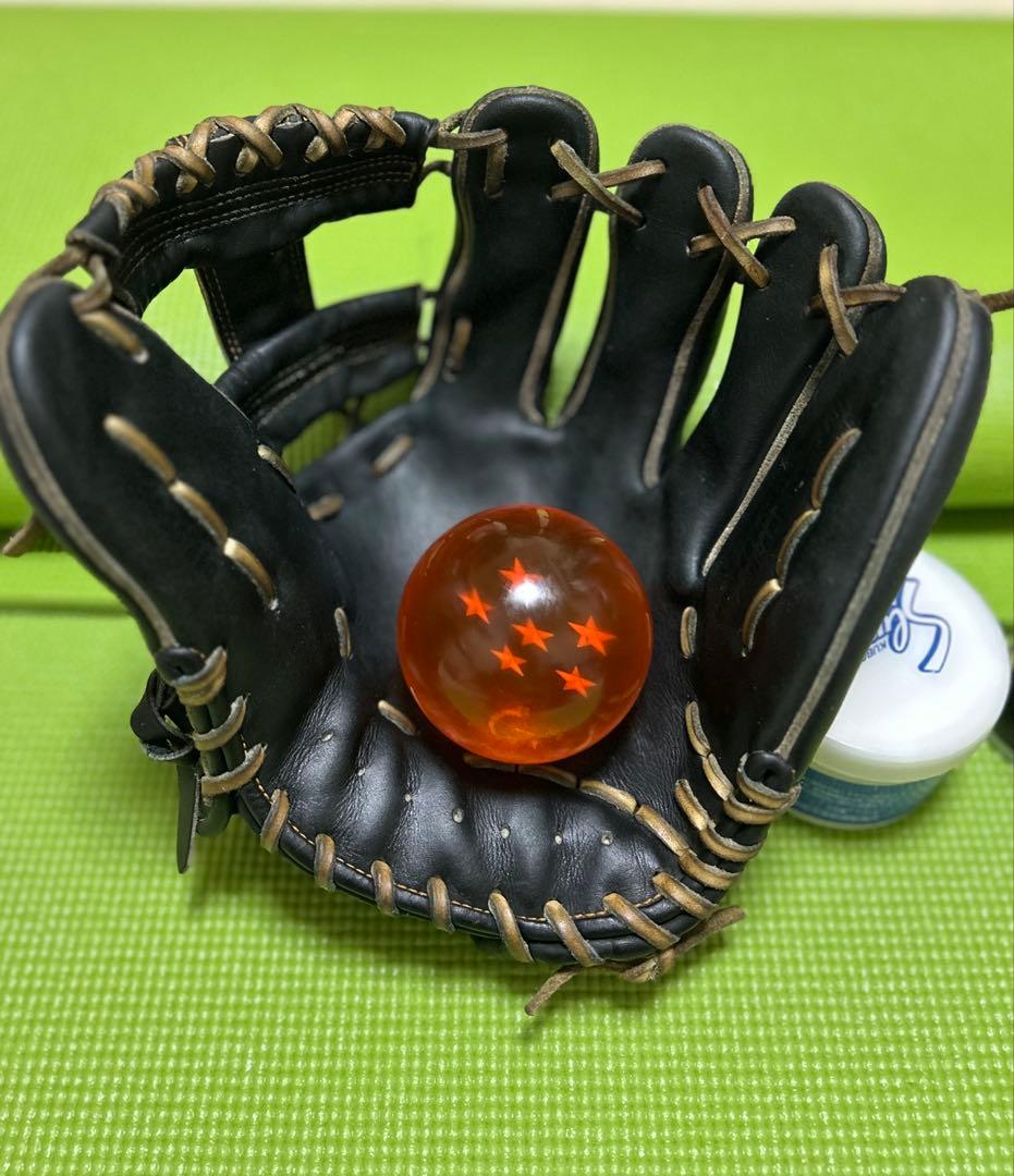 極上　日本製　有名店型付　プロステイタス　硬式用　内野手　今宮　源田　吉川