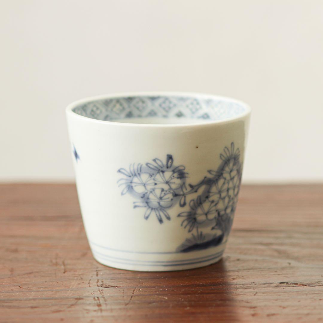 伊万里　古伊万里　江戸　後期　蕎麦猪口　蛇の目