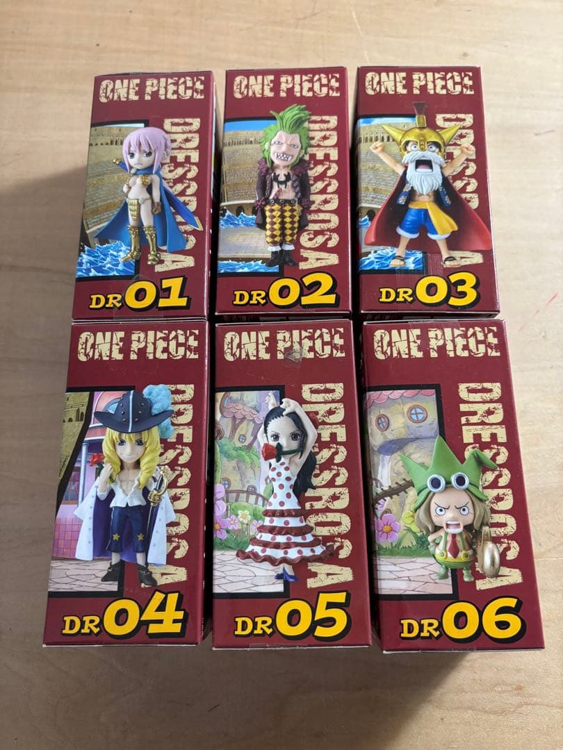 ワンピース ドレスローザ フィギュア 6体セット
