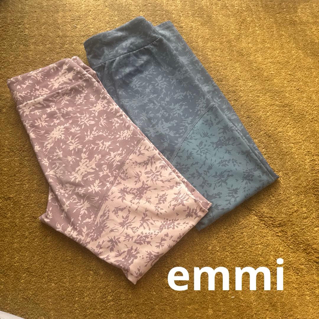 emmi yoga レギンス ウェア パンツセット