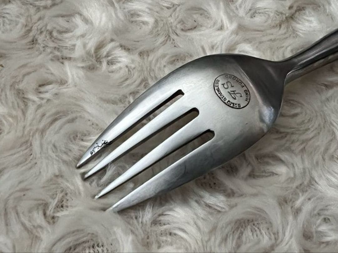 手鍛造　カトラリーセット　ディナーセット〈22本セット〉※オールドダンスク