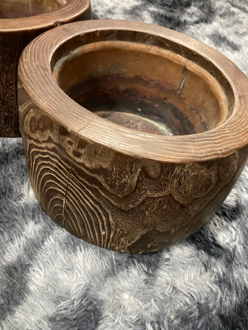 木製 火鉢 伝統工芸品 手焙・瓶掛・花器・鉢カバー・雅楽笙保湿・茶道具