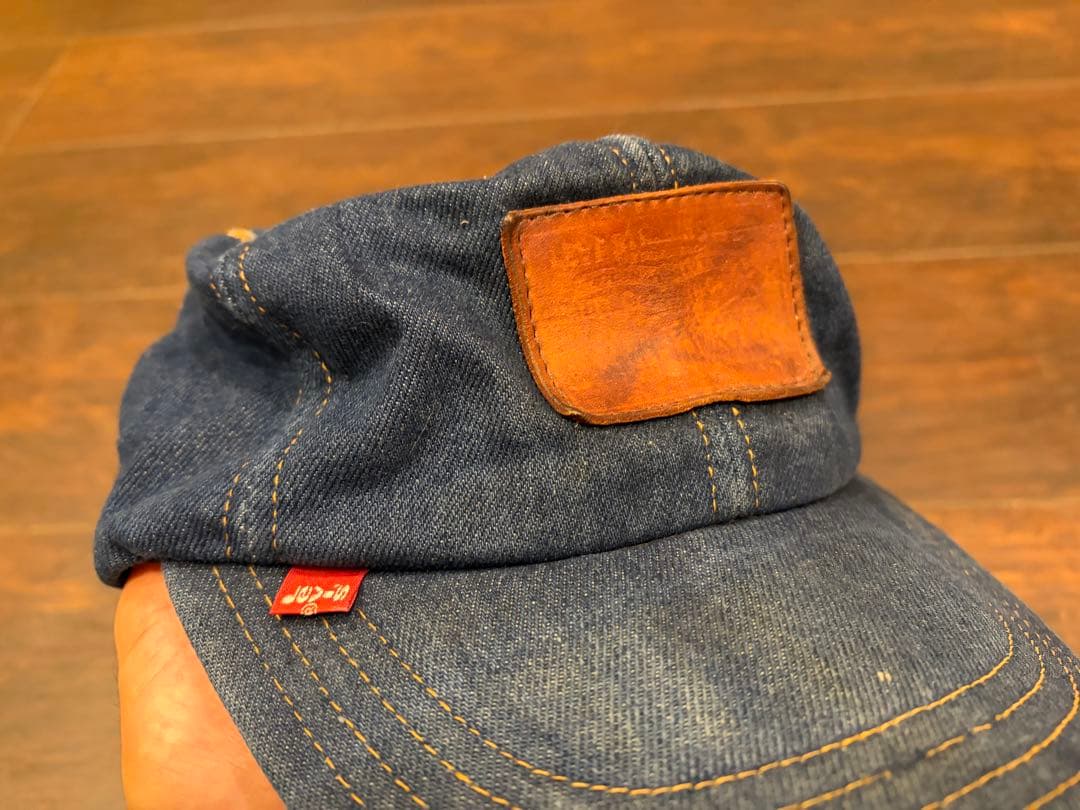 値下不可　ビンテージ　リーバイス　デニム　キャップ　Levi's cap
