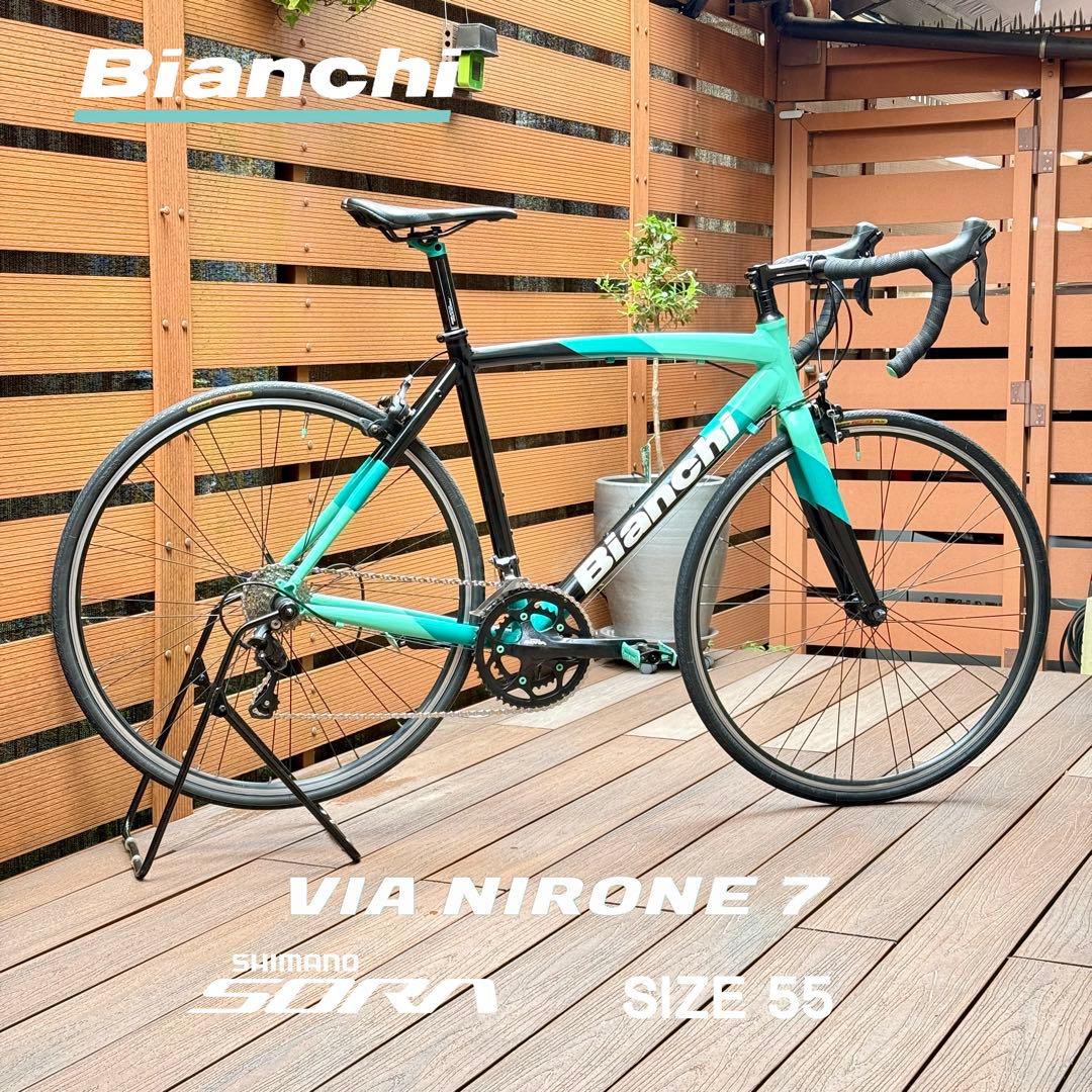 ビアンキ VIA NIRONE 7 ビアニローネ Sora SIZE55