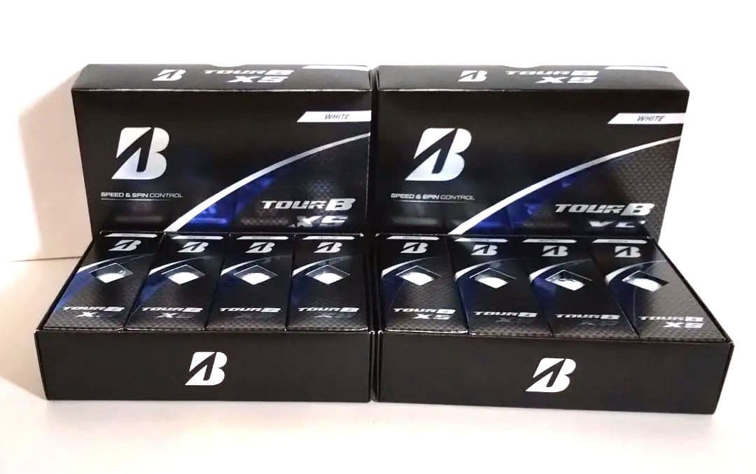 新品未使用　ブリヂストン最新モデルTOUR B XS（ホワイト）2ダース：24個