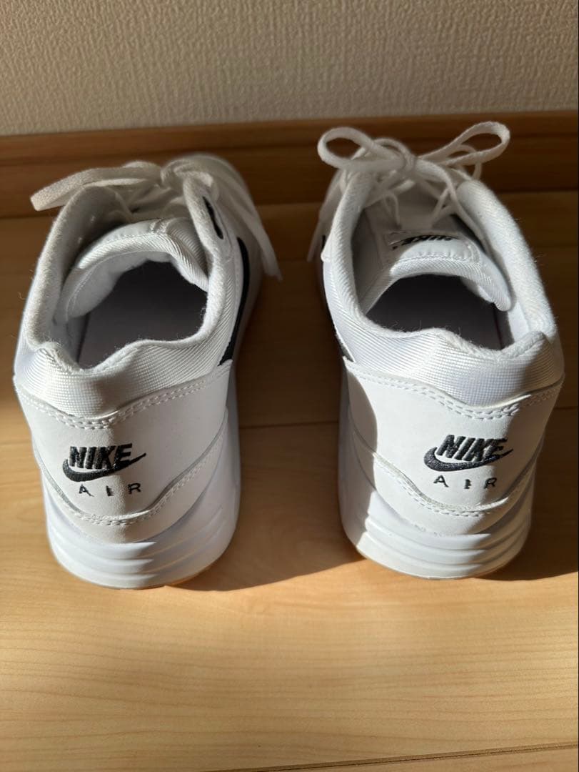 たーNike Air Max 1 ホワイト/ブラック US 9 ２７センチ