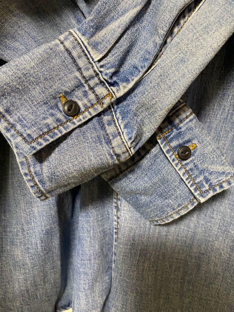 ジャーナルスタンダード　ライトオンスデニムシャツ　2024 ゆったりサイズ