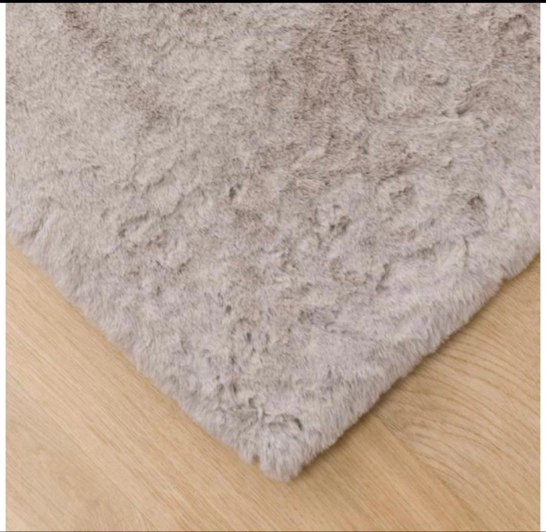 【未使用】　ニトリ　ウサギラグ3 LMO USO1 200×200