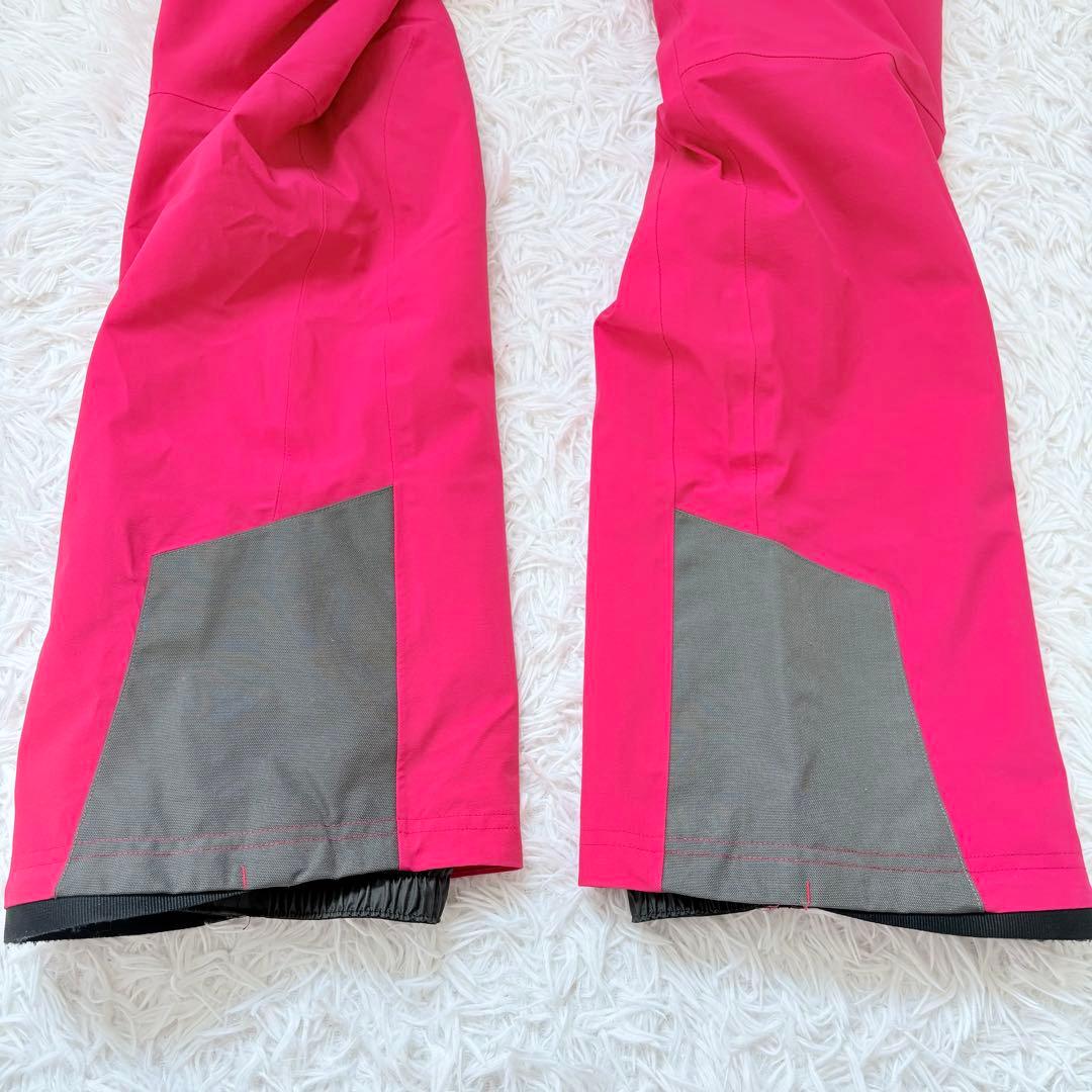 salomon サロモン レディース スキースノボパンツ レッド Lサイズ