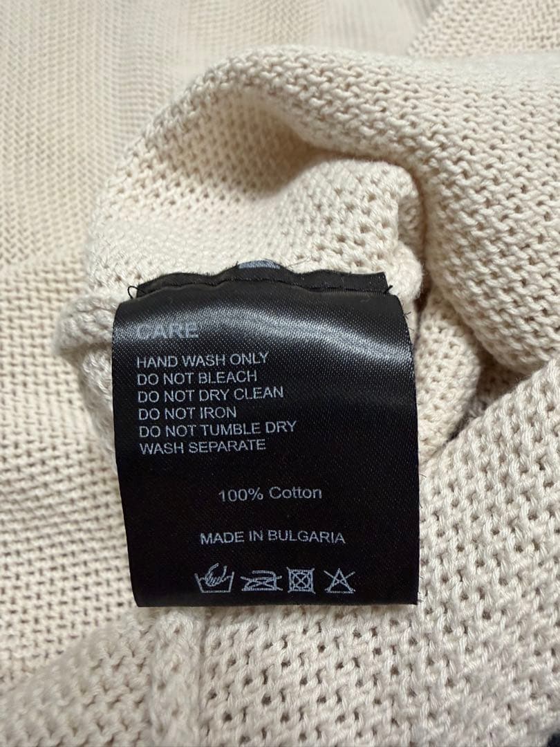 トップス RAW BANNED CROCHET CREW