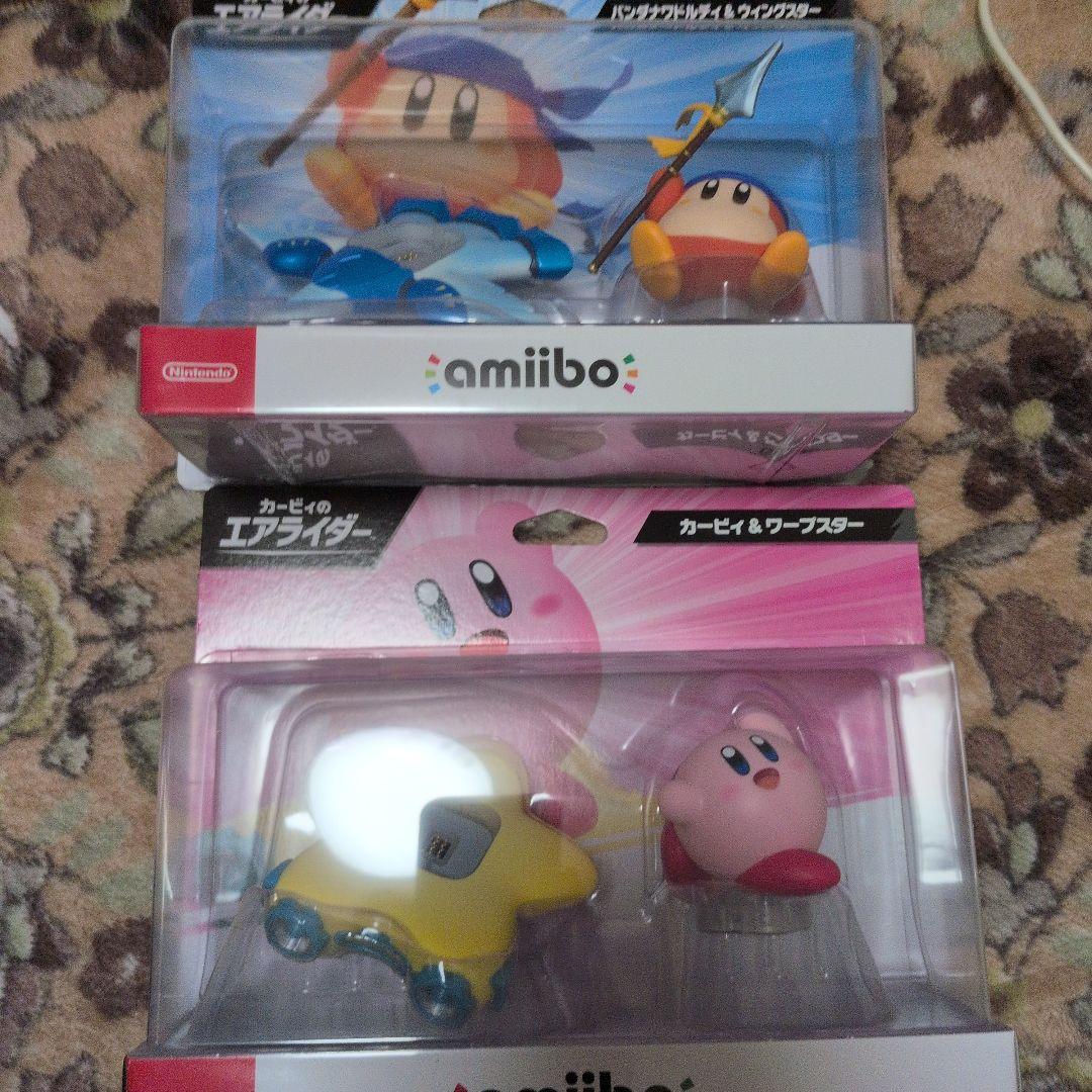 カービィエアライダー amiibo フィギュア 2体セット