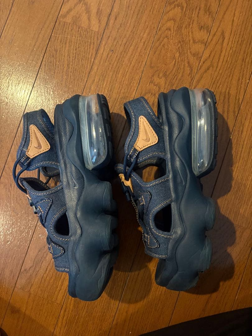 NIKE COCO デニム スポーツサンダル ネイビー