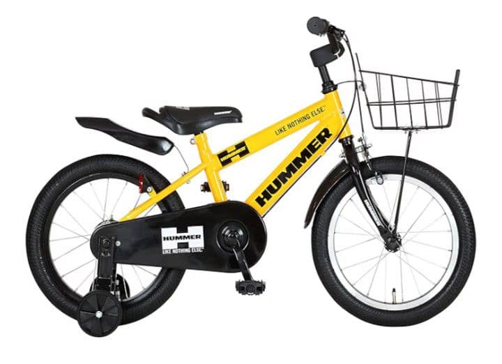 引き取り限定　HUMMER　ハマー　キッズ　子ども用自転車　18インチ　補助輪