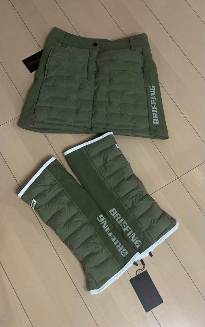 BRIEFING ブリーフィングゴルフ ダウンレッグウォーマー　新品タグ付き