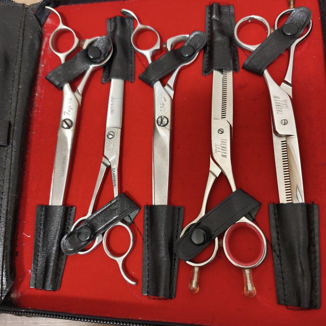 プロ用シザーセット（ケース付き）