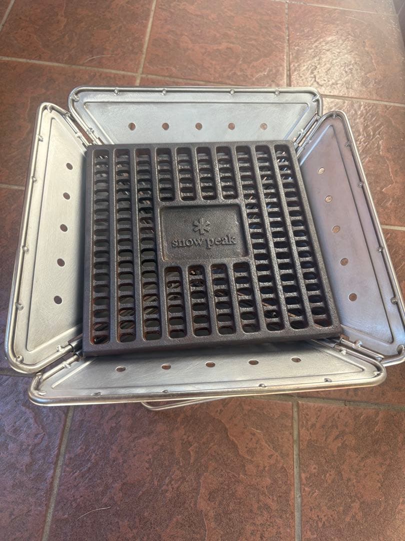 【AT】  peak 焚き火台 Mサイズ3点セット