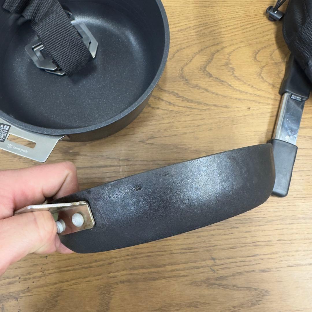 【美品】 Peak(スノーピーク) &CAMPクッカー19