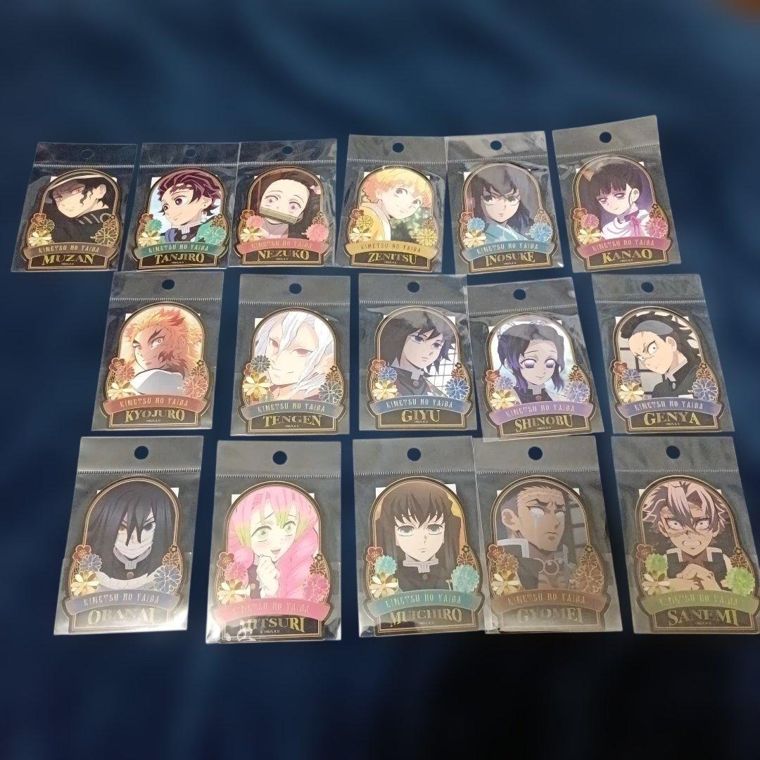 鬼滅の刃 ステッカー 16種　螺鈿風シリーズ