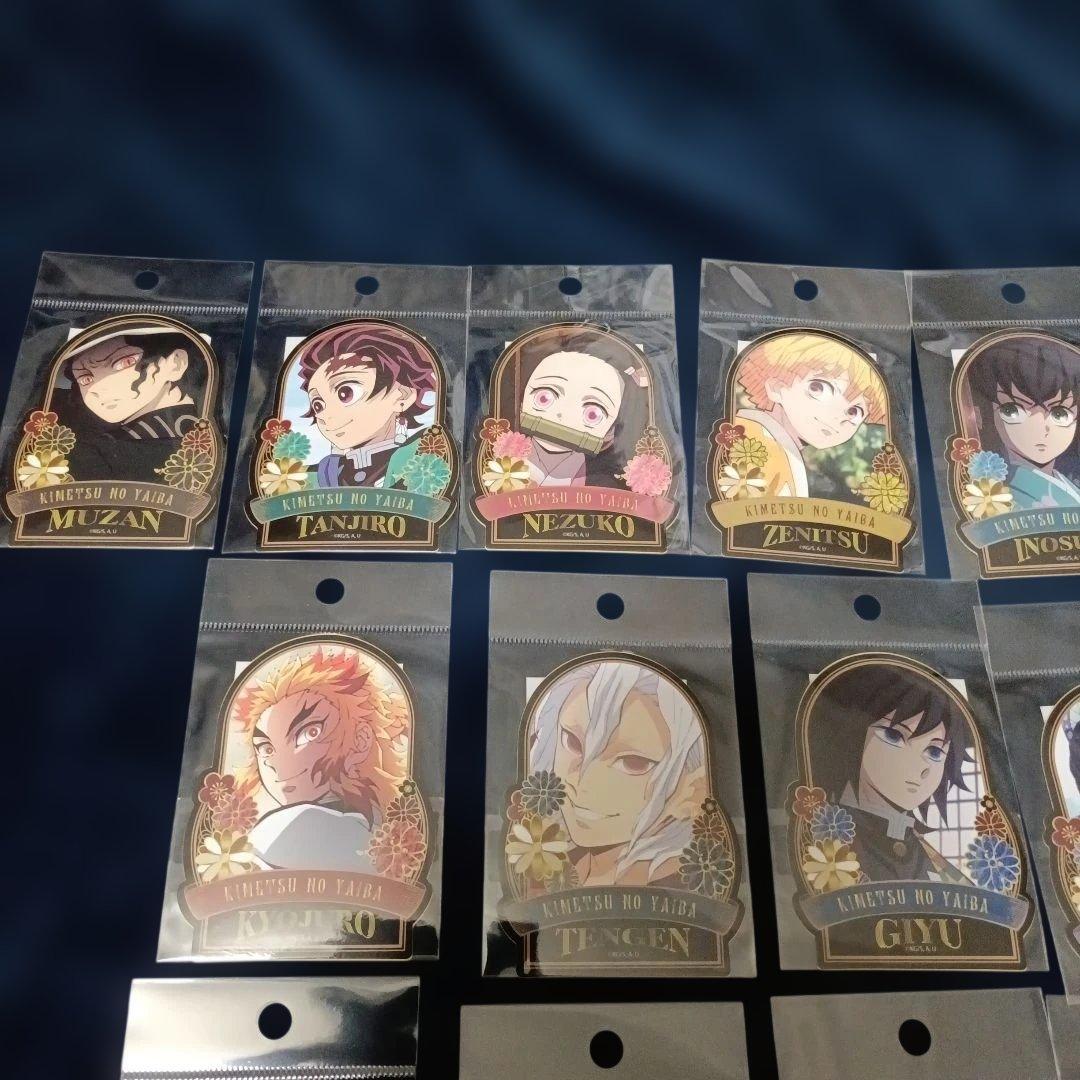 鬼滅の刃 ステッカー 16種　螺鈿風シリーズ