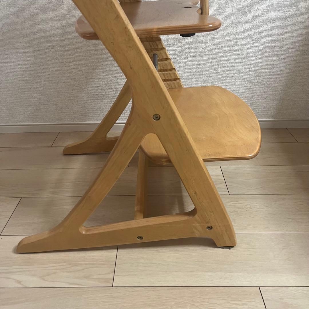 【美品】大和屋 すくすくチェアプラス テーブル＆ガード付