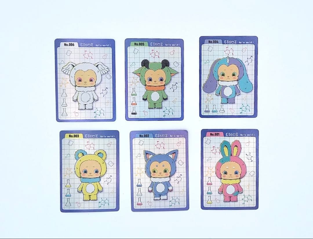 Clawz クロージィー　6体セット