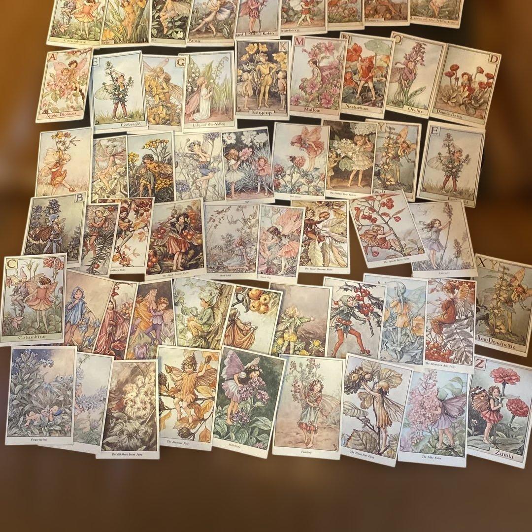 ハイクラウン　チョコレート　フラワーフェアリーカード　昭和レトロ　おまけ