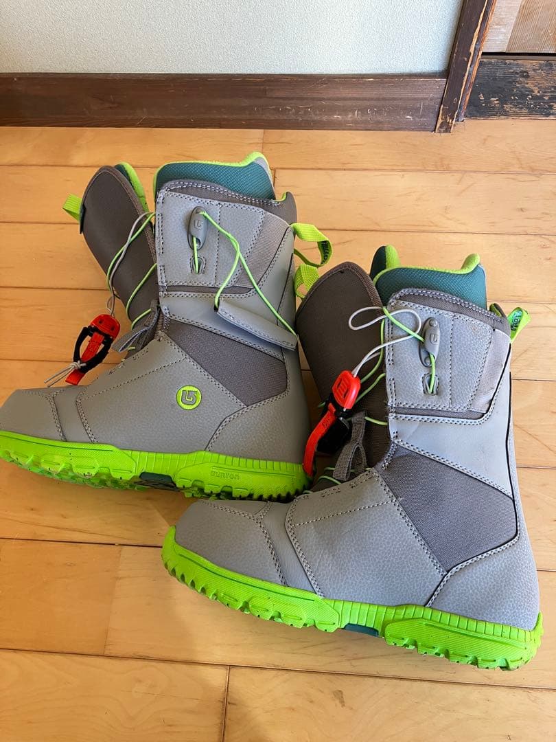 MOTO スノーボードブーツ グレー/グリーン