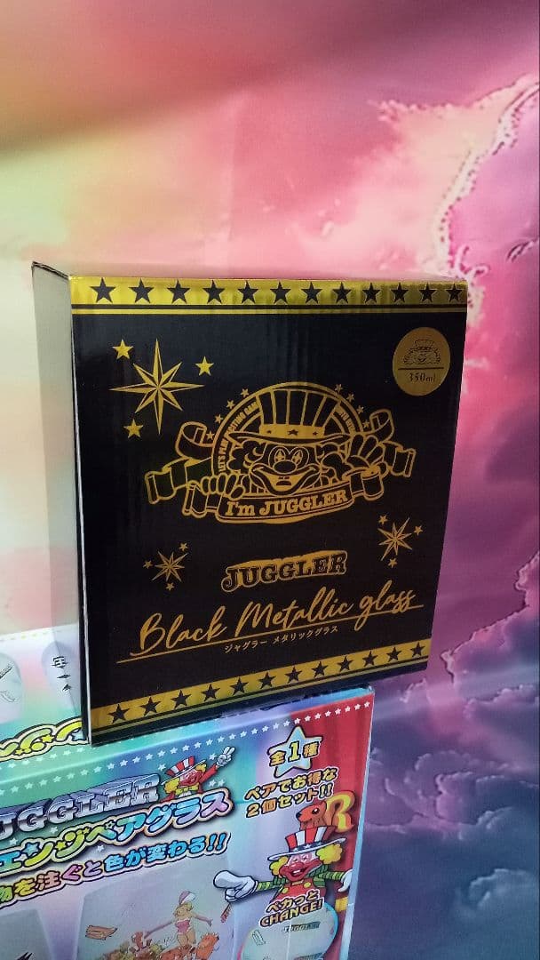 【新品　段ボール発送】ジャグラー　パネル　時計 グラス　5点　パチスロ　スロット