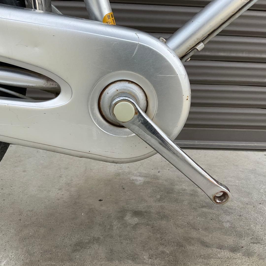 【前橋市内引渡し】27インチ自転車 5段変速/カゴ/鍵/オートライト付き