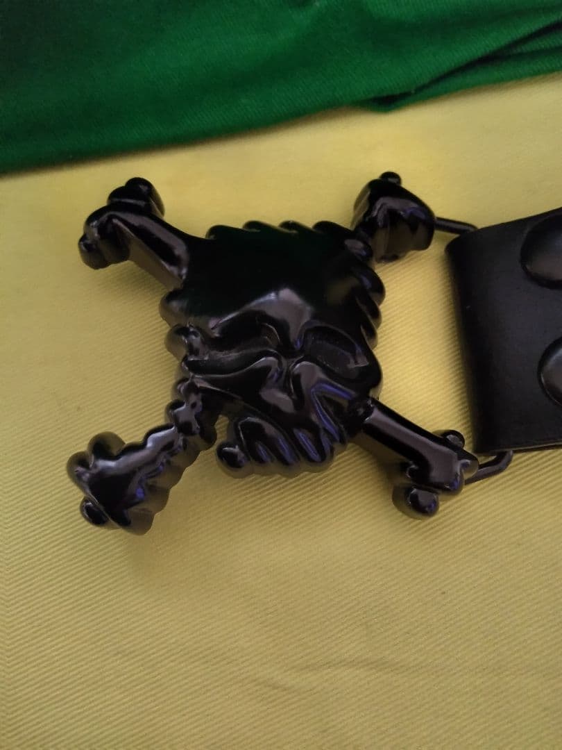 OAKLEY スカル バックルレザーベルト　美品　約124cm