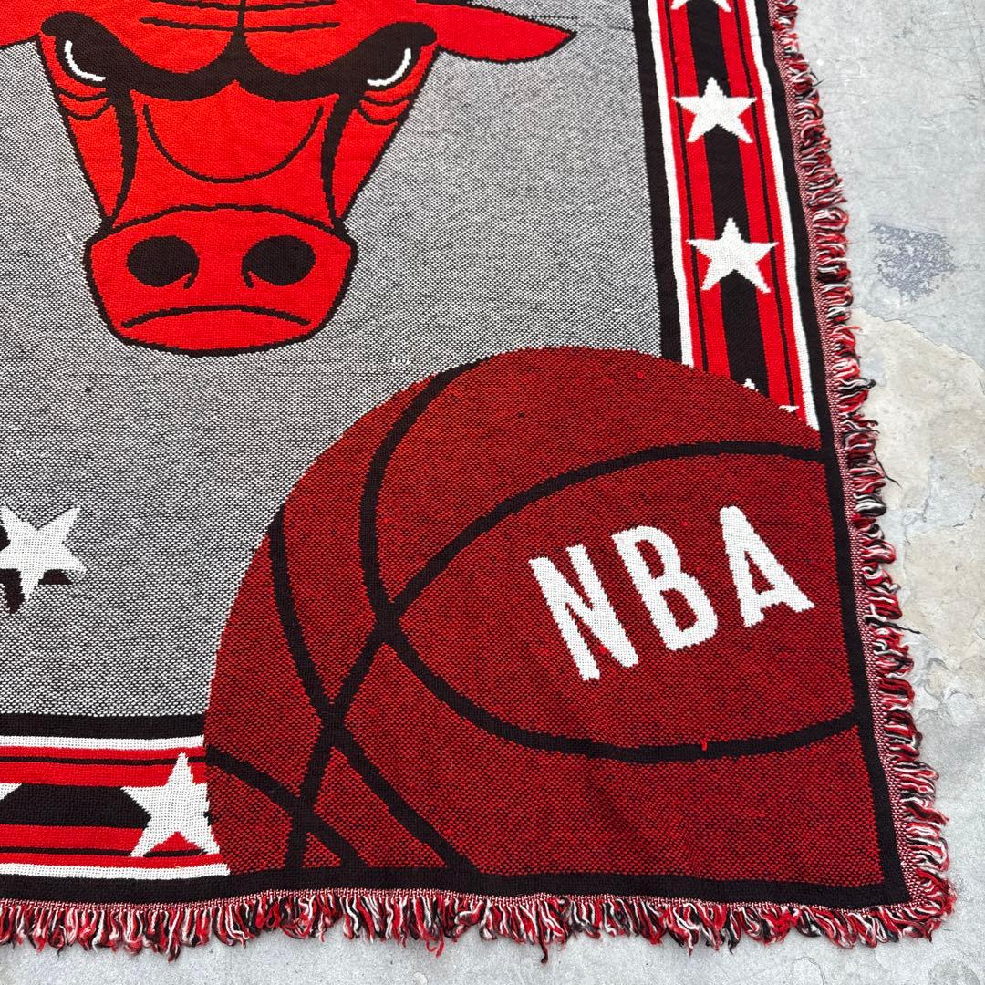NBA シカゴブルズ　ブランケット　マルチカバー　ソファーカバー　141x111